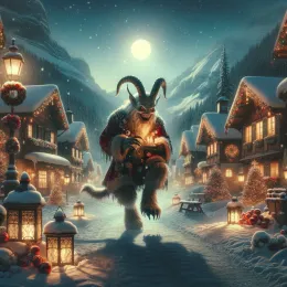 Greeting Card Embrace Krampus Night: A Celebration of Excitement, Comfort, and Magic