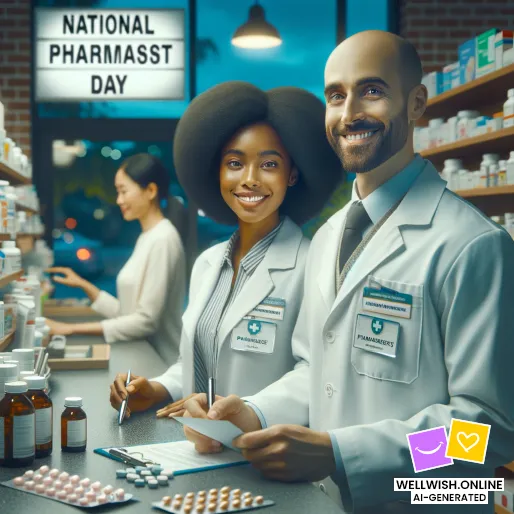 Celebrate National Pharmacist Day: Honoring Health Guardians Greeting Card Celebrate National Pharmacist Day: Honoring Health Guardians