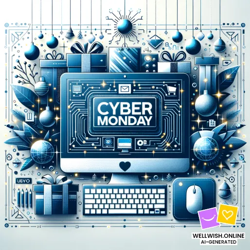 Discover Joyful Deals and Hidden Treasures This Cyber Monday Greeting Card Discover Joyful Deals and Hidden Treasures This Cyber Monday