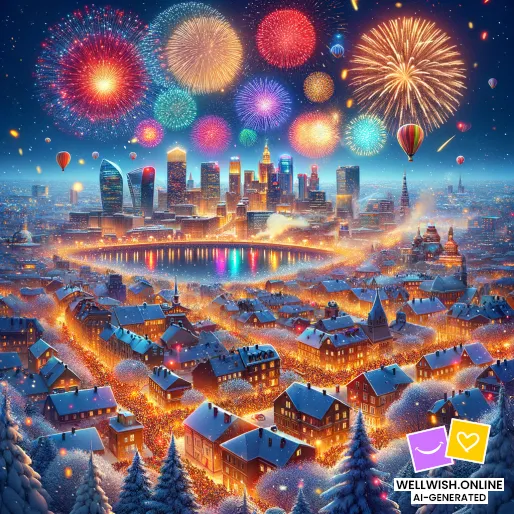 New Year’s Reflections: Embrace Hope, Joy, and Adventure Greeting Card New Year’s Reflections: Embrace Hope, Joy, and Adventure
