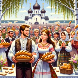 Листівка Вічне Кохання та Гармонія: Святкуємо День Петра і Февронії