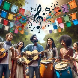 Greeting Card Celebrate World Music Day: Uniting Hearts Through Melody