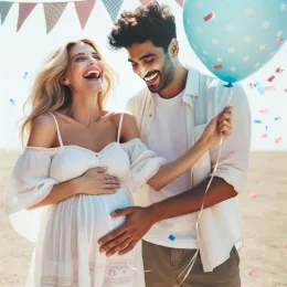 Greeting Card “Embrace Parenthood: Love, Laughter, and New Adventures”