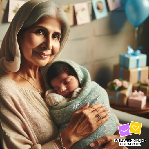 New Grandmother’s Joy: Embrace the Journey of Love Greeting Card New Grandmother’s Joy: Embrace the Journey of Love