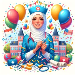 Greeting Card School Nurse Day: Celebrating Compassion and Commitment