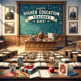 Greeting Card Celebrating Educators: Shaping Futures and Sparking Curiosity