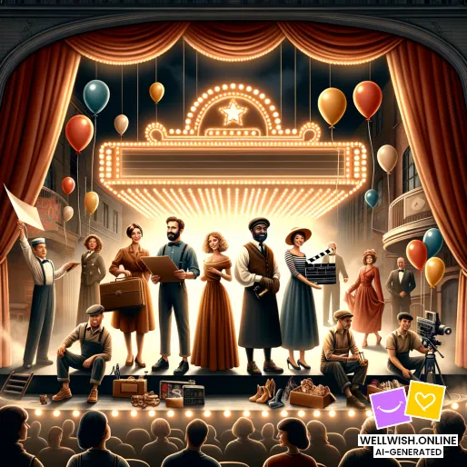 Celebrating Theater Workers: Inspiring Creativity and Hope Greeting Card Celebrating Theater Workers: Inspiring Creativity and Hope