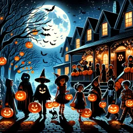 Greeting Card Enchanting Halloween: Embrace Joy, Mystery, and Magic