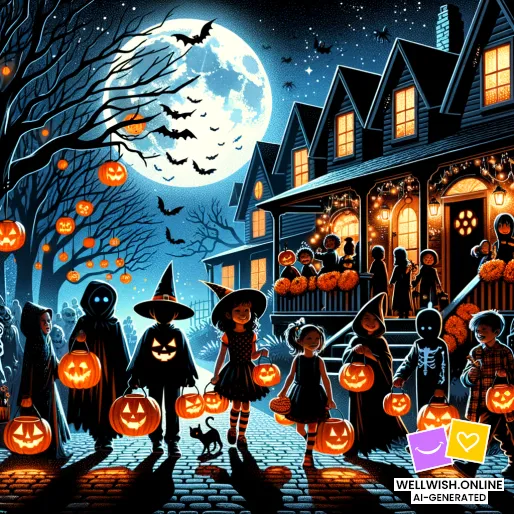 Enchanting Halloween: Embrace Joy, Mystery, and Magic Greeting Card Enchanting Halloween: Embrace Joy, Mystery, and Magic