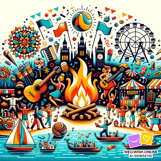Experience Joy and Togetherness at Donauinselfest 2023! Greeting Card Experience Joy and Togetherness at Donauinselfest 2023!
