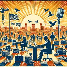 Greeting Card Celebrate National Journalist Day: Honoring Truth and Insight