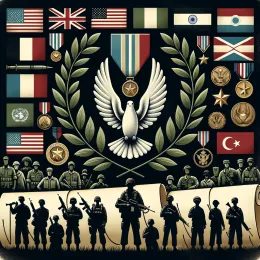 Greeting Card Honoring Military Courage: Celebrating Strength and Resilience