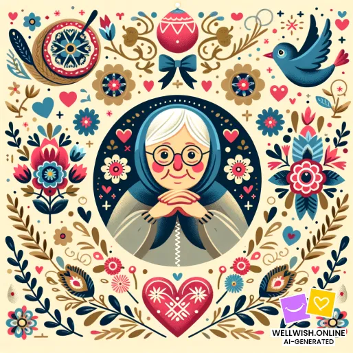 Cozy and Warm Grandma’s Hugs: Inspiration for the Day Greeting Card Cozy and Warm Grandma’s Hugs: Inspiration for the Day