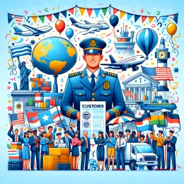 Greeting Card Greeting to a Hero of the Customs Service: Resilience and Success
