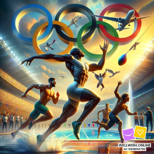 Celebrate Olympic Day: Unite, Inspire, Dream Big Greeting Card Celebrate Olympic Day: Unite, Inspire, Dream Big