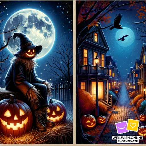 Halloween Enchantment: Embracing Warmth, Wonder, and Creative Inspiration Greeting Card Halloween Enchantment: Embracing Warmth, Wonder, and Creative Inspiration