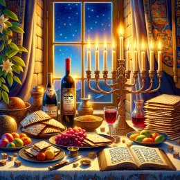 Greeting Card Pesach Blessings: Liberation, Tradition, and New Beginnings