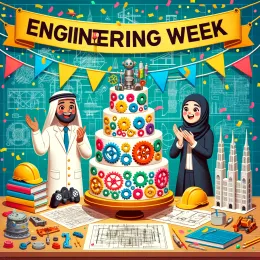 Greeting Card Celebrate Engineering Week: Inspire, Innovate, Impact