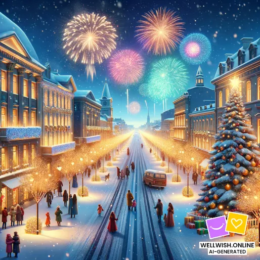 New Year Inspiration: Embrace Joy, Adventure, and Growth Greeting Card New Year Inspiration: Embrace Joy, Adventure, and Growth