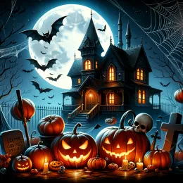 Greeting Card Enchanted Halloween: Wonders, Mysteries, and Treasured Memories