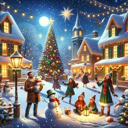 Магічне Різдво: Тепло, Радість і Значущі Спогади Листівка Магічне Різдво: Тепло, Радість і Значущі Спогади