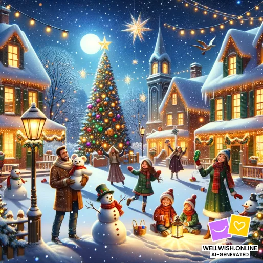 Магічне Різдво: Тепло, Радість і Значущі Спогади Листівка Магічне Різдво: Тепло, Радість і Значущі Спогади