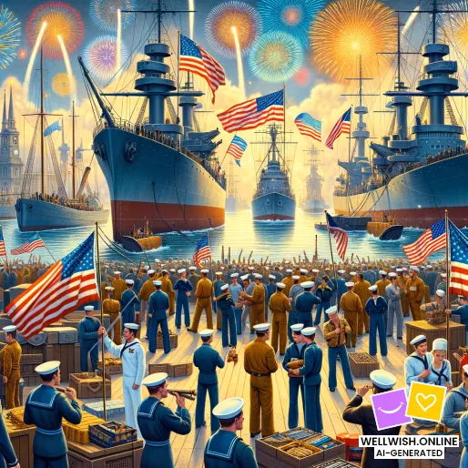Honoring Navy & Marine Workers: Inspiring Journeys & Strength Greeting Card Honoring Navy & Marine Workers: Inspiring Journeys & Strength