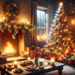Greeting Card “Warm and Inspiring Christmas Wishes for Passionate Souls”