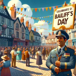 Greeting Card Celebrating Bailiff’s Day: Honoring Justice and Dedication