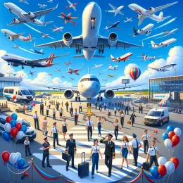 Greeting Card Celebrate Civil Aviation Day: Embrace the Beauty of Flight