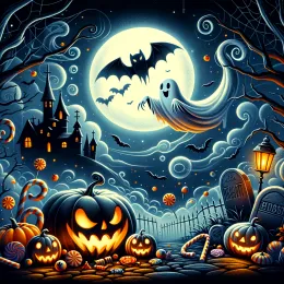 Greeting Card Autumn Magic: The Inspiration and Joy of Halloween