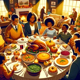 Благословення на День Подяки: Вдячність і Нові Починання Листівка Благословення на День Подяки: Вдячність і Нові Починання