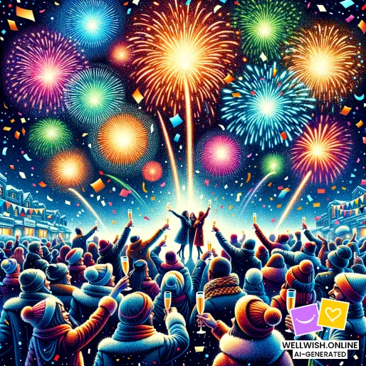 New Year Wishes for Exciting and Inspiring Adventures Greeting Card New Year Wishes for Exciting and Inspiring Adventures