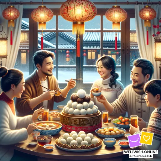 Celebra Dongzhi: Abraza la Tranquila Belleza y Renovación del Invierno Tarjeta postal Celebra Dongzhi: Abraza la Tranquila Belleza y Renovación del Invierno