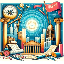 Greeting Card Celebrate Architect’s Day: Inspire Creativity and Design
