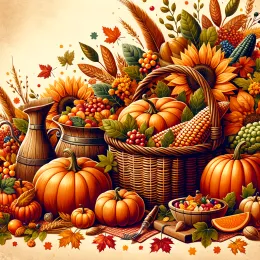 Greeting Card Thanksgiving Day: A Time for Inspiration, Warmth, and New Beginnings