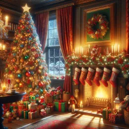 Теплі різдвяні побажання: прийміть радість, мир і оновлення Листівка Теплі різдвяні побажання: прийміть радість, мир і оновлення