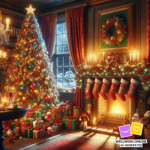 Теплі різдвяні побажання: прийміть радість, мир і оновлення Листівка Теплі різдвяні побажання: прийміть радість, мир і оновлення