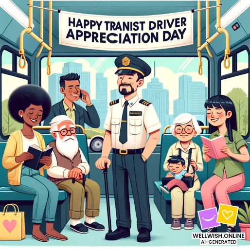 Celebrate Transit Drivers: Heroes of Our Daily Journeys Greeting Card Celebrate Transit Drivers: Heroes of Our Daily Journeys