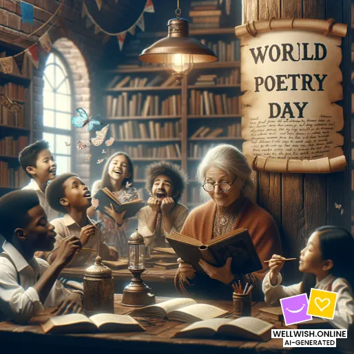 Celebrate World Poetry Day: Find Beauty and Inspiration Greeting Card Celebrate World Poetry Day: Find Beauty and Inspiration
