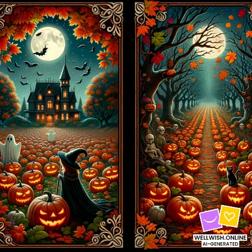 Halloween Magic: Embrace the Enchantment and Joy of the Season Greeting Card Halloween Magic: Embrace the Enchantment and Joy of the Season