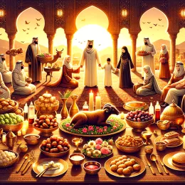 Greeting Card Eid al-Adha: Celebrate with Peace, Joy, and New Beginnings