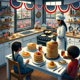 Greeting Card Celebrate National Pancake Day with Joy and Inspiration