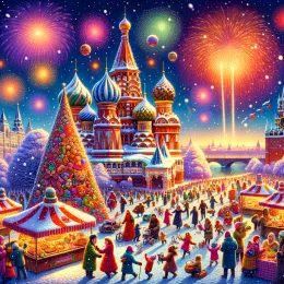 Листівка Новорічна магія: прийміть радість і безмежні можливості