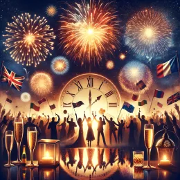 Greeting Card New Year: Inspiration, Dreams, and Amazing Adventures