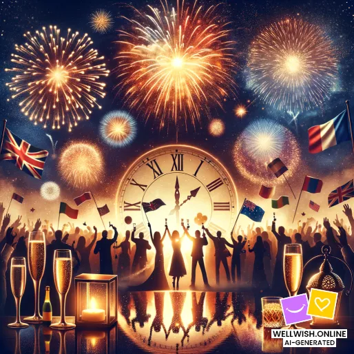 New Year: Inspiration, Dreams, and Amazing Adventures Greeting Card New Year: Inspiration, Dreams, and Amazing Adventures