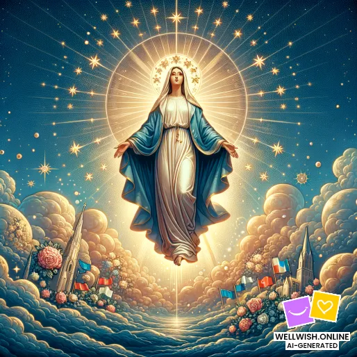 Greeting Card Feast of the Assumption: Embracing Peace, Hope, and New Opportunities