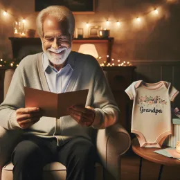 Greeting Card Embrace Grandfatherhood: Joyful Journeys with Your Grandchild
