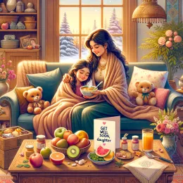 Greeting Card Inspiring Recovery: Shine Like the Brightest Star, Daughter
