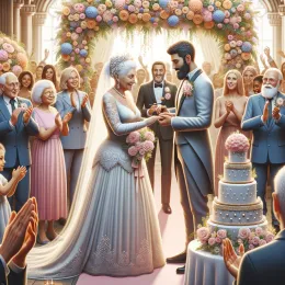 Greeting Card Celebrate Love: A Joyous Second Wedding Journey